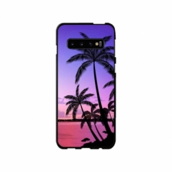 Husa personalizata tip carcasa HQPrint pentru Samsung Galaxy S10 Plus, model Beach View 2, multicolor, S1D1M0137