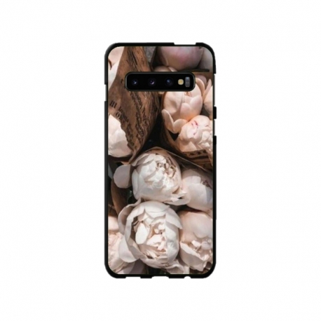 Husa personalizata tip carcasa HQPrint pentru Samsung Galaxy S10 Plus, model Flowers 6, multicolor, S1D1M0139