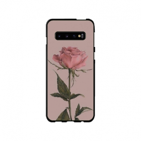 Husa personalizata tip carcasa HQPrint pentru Samsung Galaxy S10 Plus, model Flowers 8, multicolor, S1D1M0141
