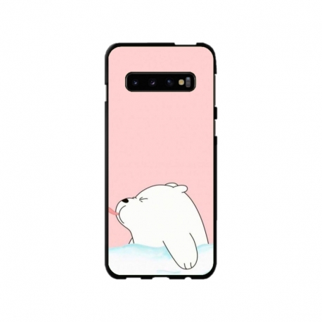 Husa personalizata tip carcasa HQPrint pentru Samsung Galaxy S10 Plus, model Bears 4, multicolor, S1D1M0144