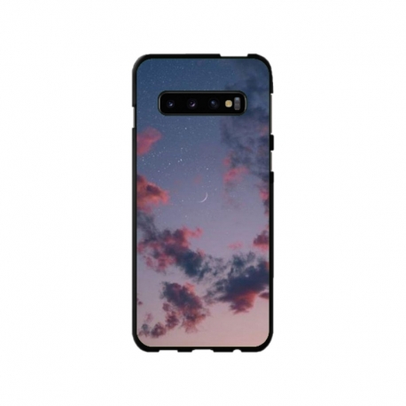 Husa personalizata tip carcasa HQPrint pentru Samsung Galaxy S10 Plus, model Moody Sky, multicolor, S1D1M0146