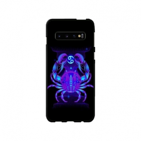 Husa personalizata tip carcasa HQPrint pentru Samsung Galaxy S10 Plus, model Cancer, multicolor, S1D1M0147