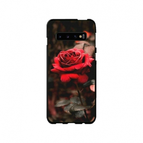 Husa personalizata tip carcasa HQPrint pentru Samsung Galaxy S10 Plus, model Flowers 12, multicolor, S1D1M0160
