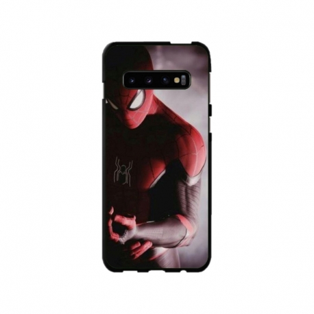 Husa personalizata tip carcasa HQPrint pentru Samsung Galaxy S10 Plus, model Spiderman 6, multicolor, S1D1M0172