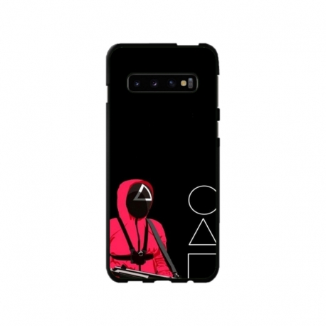 Husa personalizata tip carcasa HQPrint pentru Samsung Galaxy S10 Plus, model Squid Game 5, multicolor, S1D1M0177
