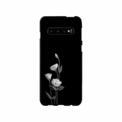 Husa personalizata tip carcasa HQPrint pentru Samsung Galaxy S10, model Abstract Flowers, multicolor, S1D1M0216