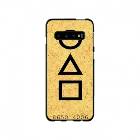 Husa personalizata tip carcasa HQPrint pentru Samsung Galaxy S10 Plus, model Squid Game 9, multicolor, S1D1M0181
