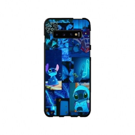 Husa personalizata tip carcasa HQPrint pentru Samsung Galaxy S10 Plus, model Stitch 1, multicolor, S1D1M0191