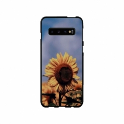 Husa personalizata tip carcasa HQPrint pentru Samsung Galaxy S10 Plus, model Sunflower 1, multicolor, S1D1M0193