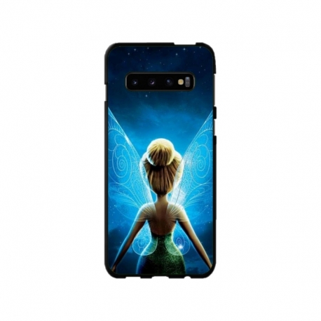 Husa personalizata tip carcasa HQPrint pentru Samsung Galaxy S10 Plus, model Tinkerbell 1, multicolor, S1D1M0202