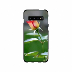 Husa personalizata tip carcasa HQPrint pentru Samsung Galaxy S10 Plus, model Flowers 13, multicolor, S1D1M0206