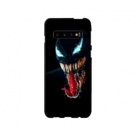 Husa personalizata tip carcasa HQPrint pentru Samsung Galaxy S10 Plus, model Venom 1, multicolor, S1D1M0211