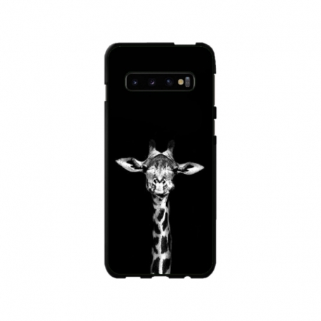 Husa personalizata tip carcasa HQPrint pentru Samsung Galaxy S10 Plus, model Giraffe 3, multicolor, S1D1M0222
