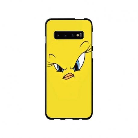 Husa personalizata tip carcasa HQPrint pentru Samsung Galaxy S10 Plus, model Looney Tunes 1, multicolor, S1D1M0225