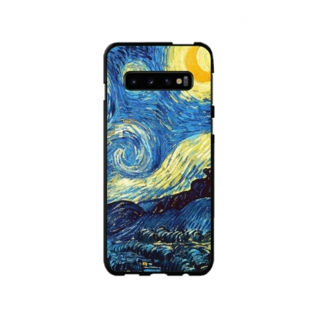 Husa personalizata tip carcasa HQPrint pentru Samsung Galaxy S10, model Van Gogh, multicolor, S1D1M0238