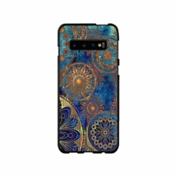 Husa personalizata tip carcasa HQPrint pentru Samsung Galaxy S10, model Mandela 3, multicolor, S1D1M0256