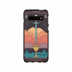 Husa personalizata tip carcasa HQPrint pentru Samsung Galaxy S10, model Tarrot, multicolor, S1D1M0267