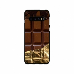 Husa personalizata tip carcasa HQPrint pentru Samsung Galaxy S10, model Chocolate, multicolor, S1D1M0272