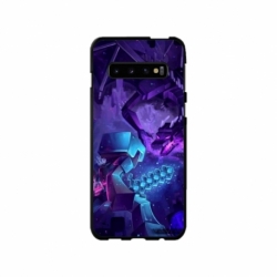 Husa personalizata tip carcasa HQPrint pentru Samsung Galaxy S10, model Ender Dragon, multicolor, S1D1M0304