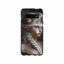 Husa personalizata tip carcasa HQPrint pentru Samsung Galaxy S10, model Alien Queen, multicolor, S1D1M0308