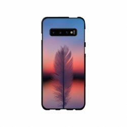 Husa personalizata tip carcasa HQPrint pentru Samsung Galaxy S10, model Fulg, multicolor, S1D1M0309