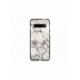 Husa personalizata tip carcasa HQPrint pentru Samsung Galaxy S10, model White Marble, multicolor, S1D1M0325