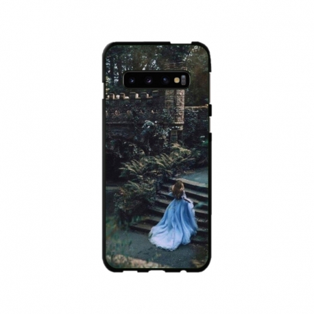 Husa personalizata tip carcasa HQPrint pentru Samsung Galaxy S10, model Bride, multicolor, S1D1M0338