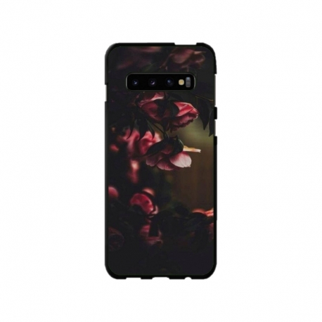 Husa personalizata tip carcasa HQPrint pentru Samsung Galaxy S10 Plus, model Flowers 20, multicolor, S1D1M0344