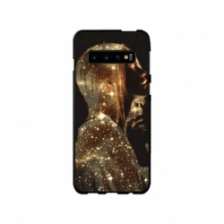 Husa personalizata tip carcasa HQPrint pentru Samsung Galaxy S10 Plus, model Golden Girl, multicolor, S1D1M0350
