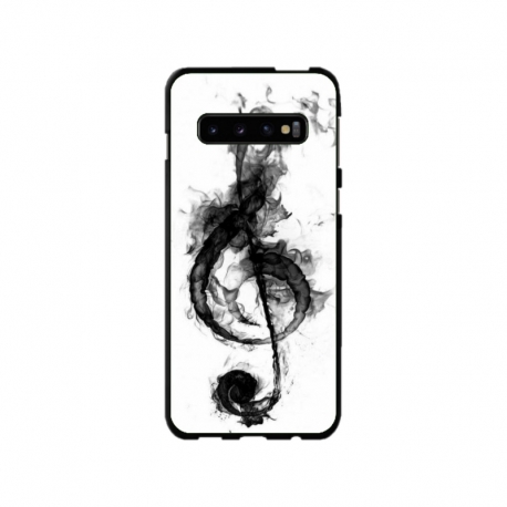 Husa personalizata tip carcasa HQPrint pentru Samsung Galaxy S10, model Song Notes, multicolor, S1D1M0357