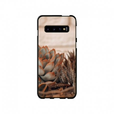 Husa personalizata tip carcasa HQPrint pentru Samsung Galaxy S10 Plus, model Flowers 21, multicolor, S1D1M0358
