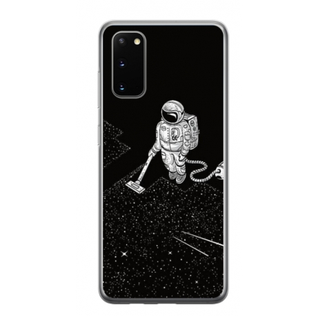 Husa personalizata tip carcasa HQPrint pentru Samsung Galaxy S20 FE, model Vacuum of Space, multicolor, S1D1M0007