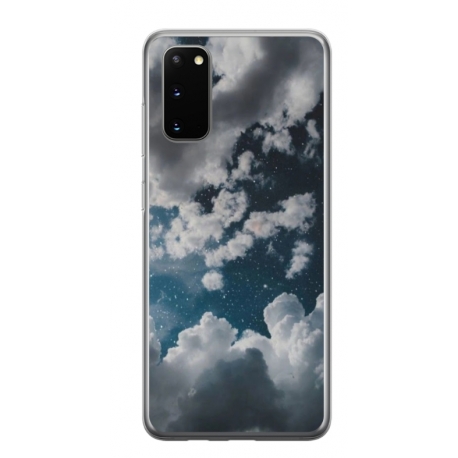 Husa personalizata tip carcasa HQPrint pentru Samsung Galaxy S20 FE, model Blue Sky, multicolor, S1D1M0023
