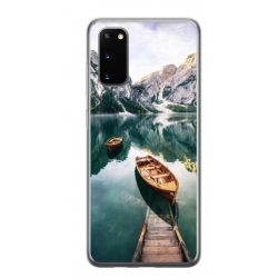 Husa personalizata tip carcasa HQPrint pentru Samsung Galaxy S20 FE, model Boats, multicolor, S1D1M0024