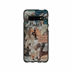 Husa personalizata tip carcasa HQPrint pentru Samsung Galaxy S10 Plus, model PUBG 2, multicolor, S1D1M0363