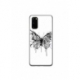 Husa personalizata tip carcasa HQPrint pentru Samsung Galaxy S20 FE, model Butterfly 3, multicolor, S1D1M0030