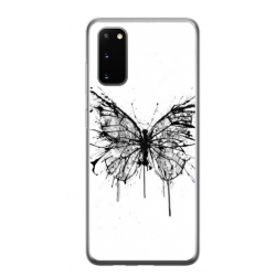 Husa personalizata tip carcasa HQPrint pentru Samsung Galaxy S20 FE, model Butterfly 3, multicolor, S1D1M0030