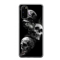 Husa personalizata tip carcasa HQPrint pentru Samsung Galaxy S20 FE, model Skulls, multicolor, S1D1M0032
