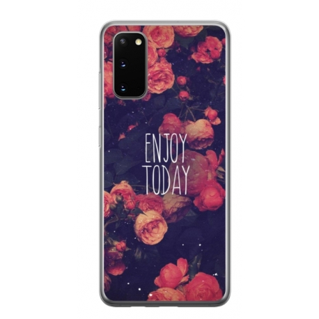 Husa personalizata tip carcasa HQPrint pentru Samsung Galaxy S20 FE, model Enjoy Today, multicolor, S1D1M0037