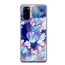 Husa personalizata tip carcasa HQPrint pentru Samsung Galaxy S20 FE, model Flowers 2, multicolor, S1D1M0038