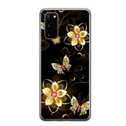 Husa personalizata tip carcasa HQPrint pentru Samsung Galaxy S20 FE, model Butterfly 5, multicolor, S1D1M0042