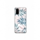 Husa personalizata tip carcasa HQPrint pentru Samsung Galaxy S20 FE, model Leaf Design 1, multicolor, S1D1M0044
