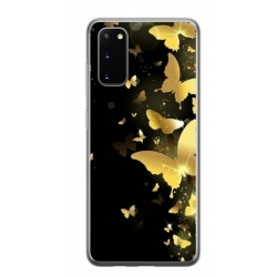 Husa personalizata tip carcasa HQPrint pentru Samsung Galaxy S20 FE, model Butterfly 6, multicolor, S1D1M0045