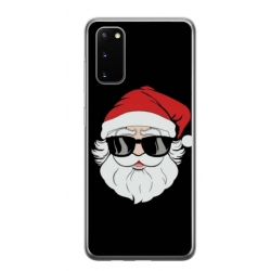 Husa personalizata tip carcasa HQPrint pentru Samsung Galaxy S20 FE, model Cool Santa, multicolor, S1D1M0046