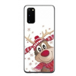 Husa personalizata tip carcasa HQPrint pentru Samsung Galaxy S20 FE, model Reindeer 3, multicolor, S1D1M0053