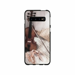 Husa personalizata tip carcasa HQPrint pentru Samsung Galaxy S10, model Violon, multicolor, S1D1M0371