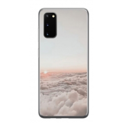 Husa personalizata tip carcasa HQPrint pentru Samsung Galaxy S20 FE, model Sky, multicolor, S1D1M0061