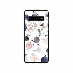 Husa personalizata tip carcasa HQPrint pentru Samsung Galaxy S10 Plus, model Abstract 6, multicolor, S1D1M0372