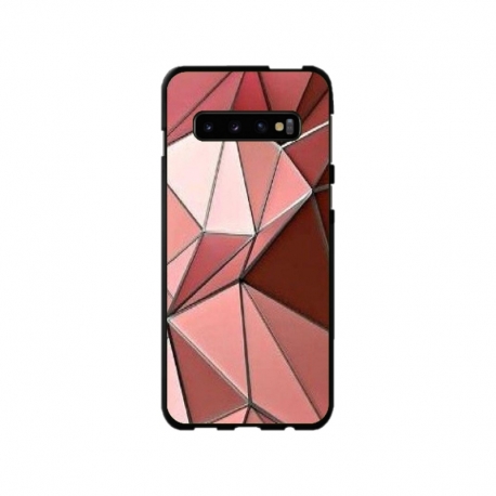 Husa personalizata tip carcasa HQPrint pentru Samsung Galaxy S10, model 3D, multicolor, S1D1M0373