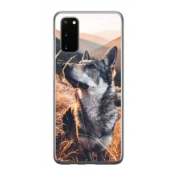 Husa personalizata tip carcasa HQPrint pentru Samsung Galaxy S20 FE, model Dog 1, multicolor, S1D1M0064